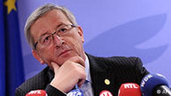 Luxembourg's Prime Minister Jean Claude Juncker, the head of the Eurogroup