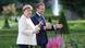 German Chancellor Angela Merkel and French President Emmanuel Macron in Berlin German Chancellor Angela Merkel and French President Emmanuel Macron in Berlin