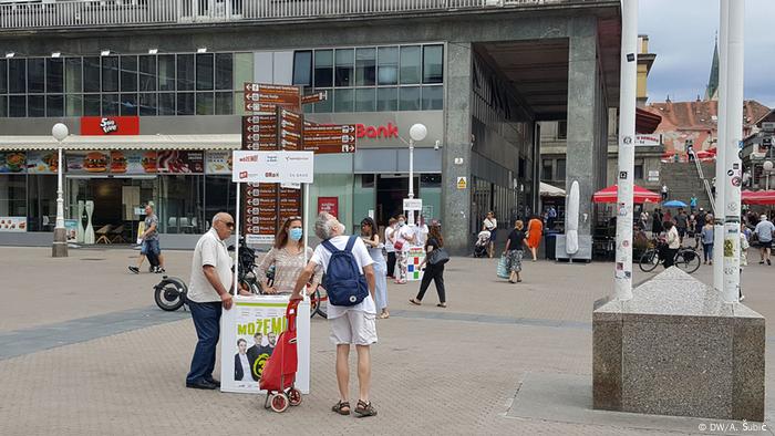 Štand Možemo u Zagrebu