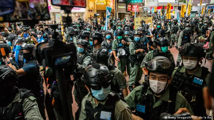 Hongkong | Pro-Democracy Proteste am Tag des 23 Jubiläum der Übergabe an China