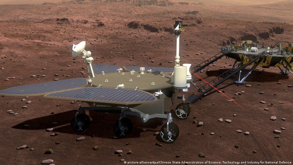 Landefahrzeug für den chinesischen Mars-Rover