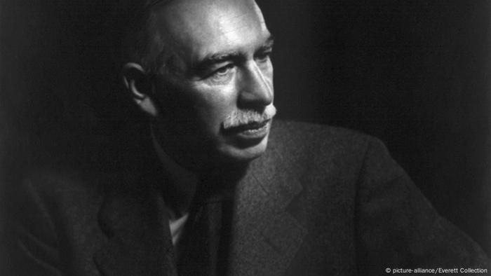 Der britische Wirtschaftexperte John Maynard Keynes