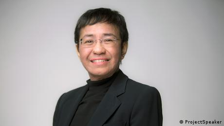 Maria Ressa - Co-founder and CEO of the news website Rappler, Philippines (2020)