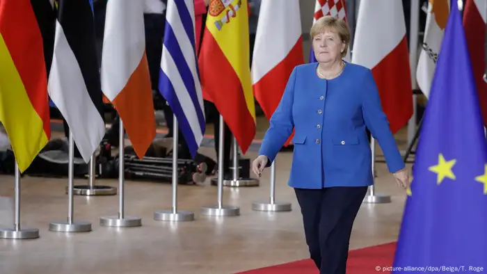 Kanzlerin Angela Merkel Europäische Union (picture-alliance/dpa/Belga/T. Roge)