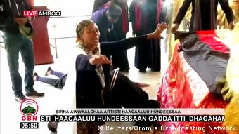 Äthiopien Beerdigung Haacaaluu Hundeessaa in Ambo