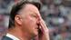 Munich's Louis van Gaal wipes his face prior to the German first division Bundesliga soccer match between FC Bayern Munich and VfB Stuttgart in Munich, southern Germany, on Saturday, March 27, 2010. Munich's Louis van Gaal wipes his face prior to the German first division Bundesliga soccer match between FC Bayern Munich and VfB Stuttgart in Munich, southern Germany, on Saturday, March 27, 2010.
