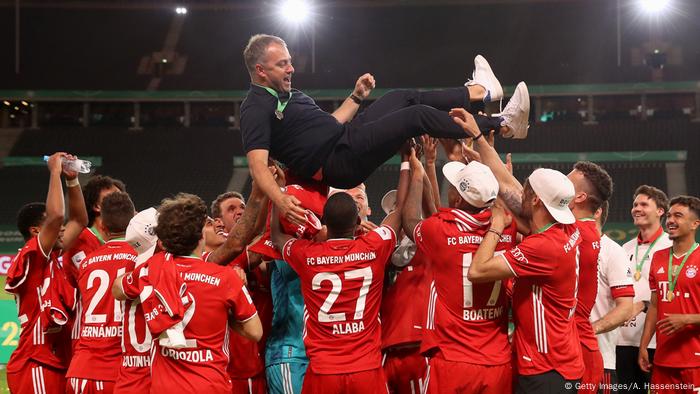 Champions League Bayern Munich Coach Hansi Flick Entering Biggest Proving Ground Sports German Football And Major International Sports News Dw 06 08 2020