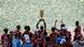 Bayern Munich's players lift the 2020 German Cup Bayern Munich's players lift the 2020 German Cup
