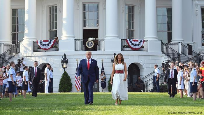 USA, Washington I Donald Trump I Salute to America