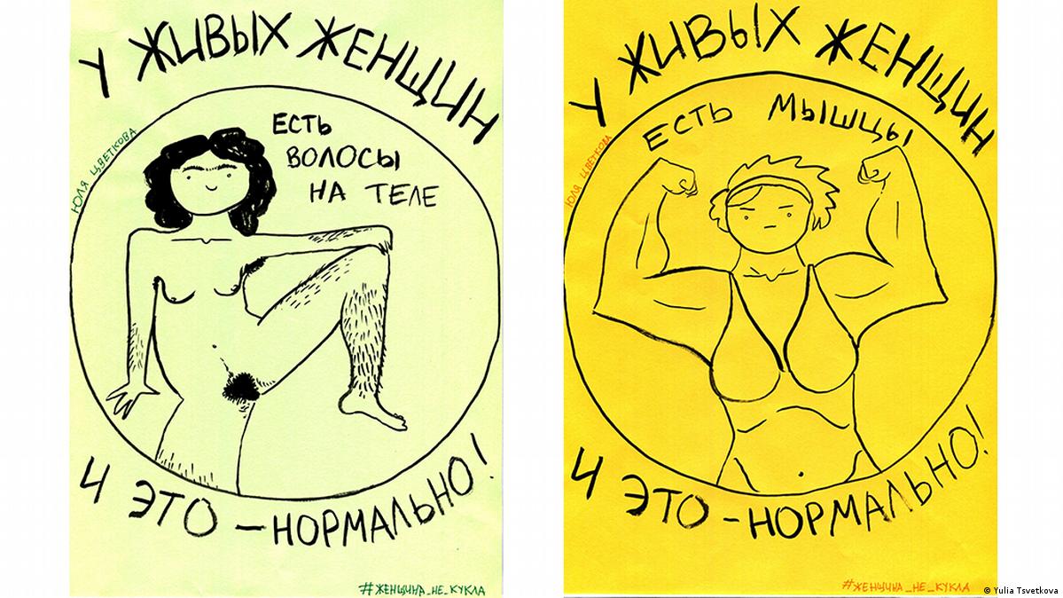 Russian activist could face prison for vagina drawings â€“ DW â€“ 07/07/2020