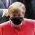 Deutschland Angela Merkel mit Maske