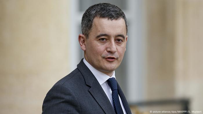 Frankreichs Innenminister Gérald Darmanin (picture-alliance/dpa/MAXPPP/S. Muylaert) Frankreichs Innenminister Gérald Darmanin (picture-alliance/dpa/MAXPPP/S. Muylaert)
