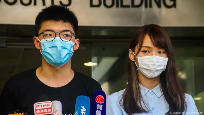 Hongkong Sicherheitsgesetz Proteste (picture-alliance/NurPhoto)