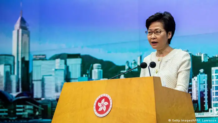Hongkong Sicherheitsgesetz Carrie Lam