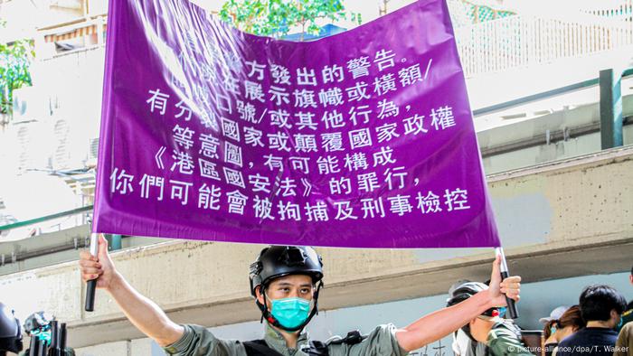 China Hong Kong | Proteste | Sicherheitsgesetz