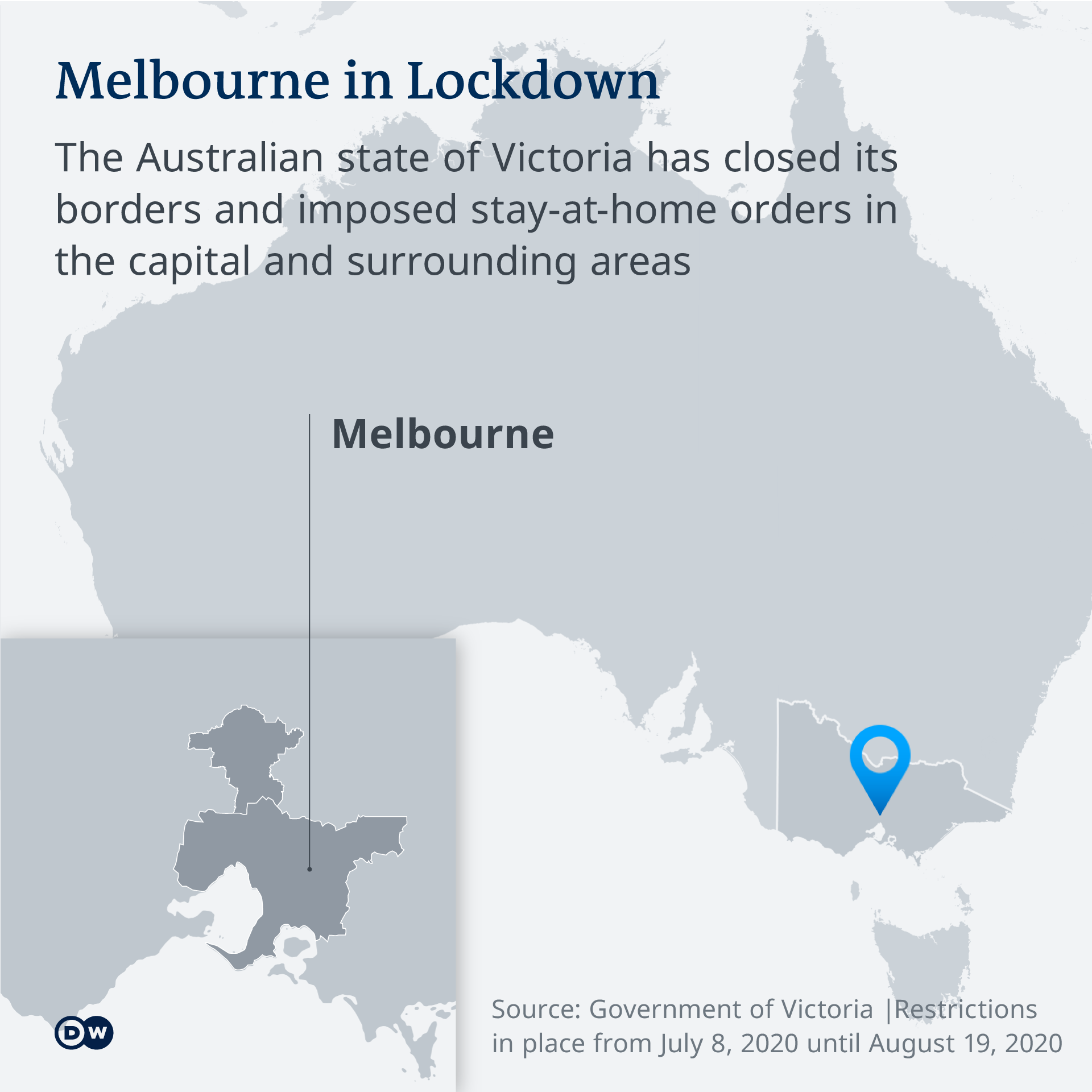 Melbourne Heads Into 6 Week Lockdown As Infections Spike News Dw 07 07 2020