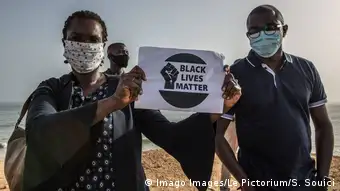 Senegal Dakar Black Lives Matter Protest