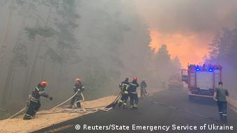 Пожежа в Новоайдарському районі на Луганщині