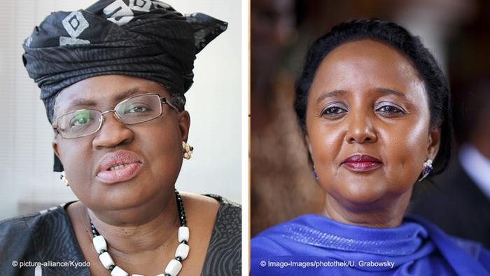 Ngozi Okonjo-Iweala and Amina Mohamed