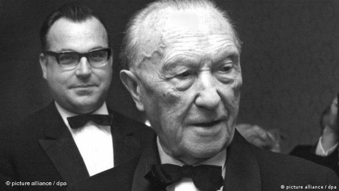 Конрад Аденауэр и Гельмут Коль