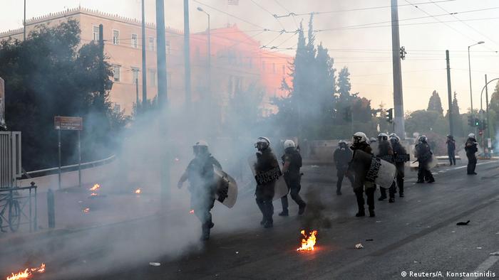 Griechenland Athen | Protest gegen geplante Regulierung von Straßenprotesten