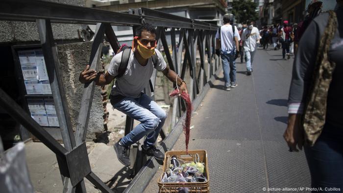 Venezuela Caracas Markt lockdown Coronakrise