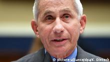 File photo dated June 23, 2020 of Director of the National Institute for Allergy and Infectious Diseases Dr. Anthony Fauci testifies before the House Committee on Energy and Commerce on the Trump Administration's Response to the COVID-19 Pandemic, on Capitol Hill in Washington, DC, USA. As the number of confirmed coronavirus cases in the US reached 3m, and another daily record fell with more than 60,000 new cases, Donald Trump insisted the US was in a good place and admitted he didnt listen to my experts on July 8. US reaches 3m confirmed Covid-19 cases as Pence pushes for schools to reopen  as it happened; The president also publicly attacked the USs most senior non-political member of the White House coronavirus taskforce, Dr Anthony Fauci, who said earlier this week the US was still knee deep in the first wave of the pandemic. Photo by Kevin Dietsch/Pool/ABACAPRESS.COM |