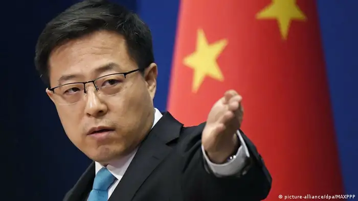 China Sprecher des Aussenministeriums Zhao