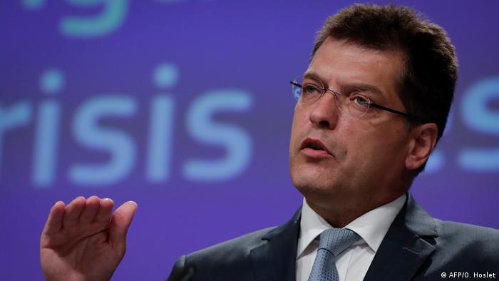 EU-Kommissar für Krisenmanagement Janez Lenarcic (Foto: AFP/O. Hoslet)