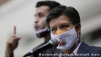Kolumbien Coronavirus | Bürgermeisterin von Bogota Claudia Lopez