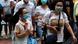 Hongkong Coronavirus | Menschen mit Mundschutz Hongkong Coronavirus | Menschen mit Mundschutz