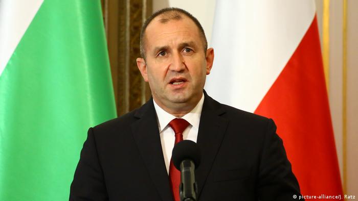 Rumen Georgiew Radew I Staatspräsident Bulgarien