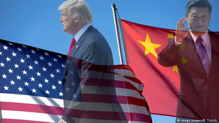 Symbolbild USA China Beziehungen