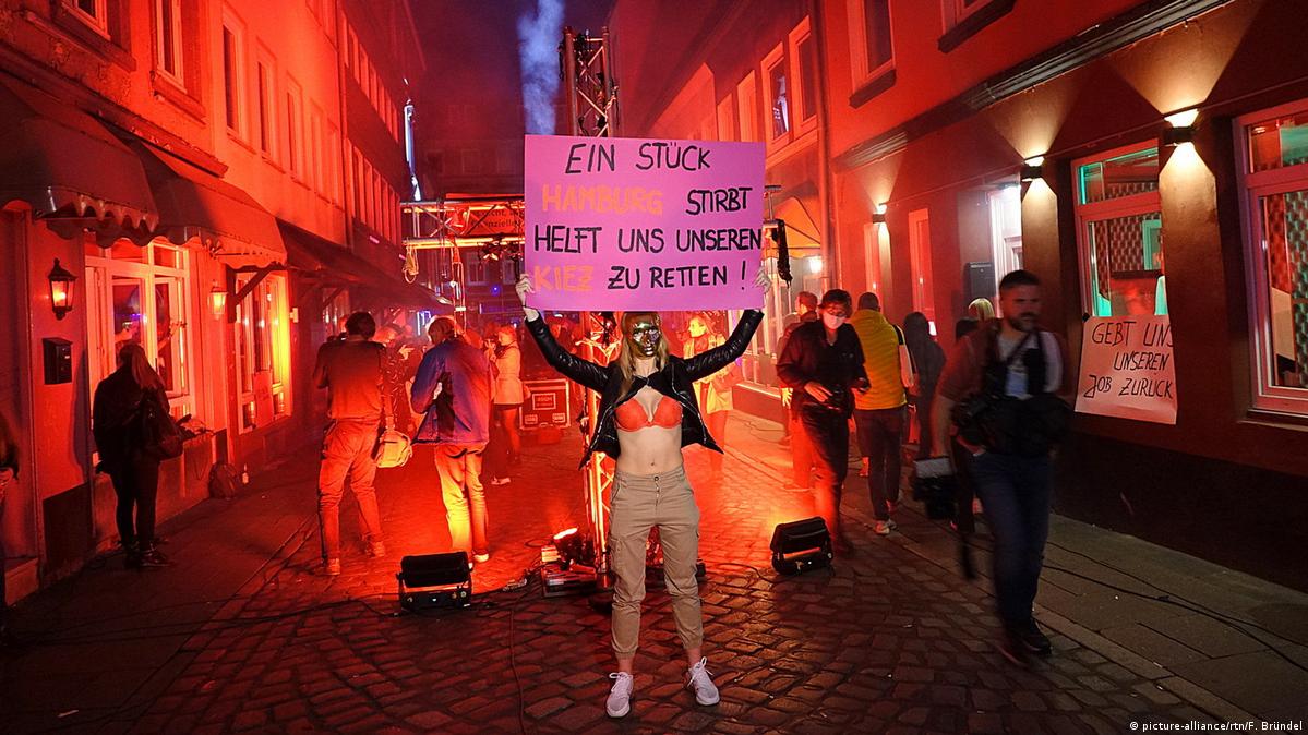 Ledig I navnet Resistente Prostitutes in Hamburg demand right to work amid coronavirus – DW –  07/12/2020
