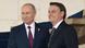 Putin e Bolsonaro lado a lado em foto interna no Itamaraty