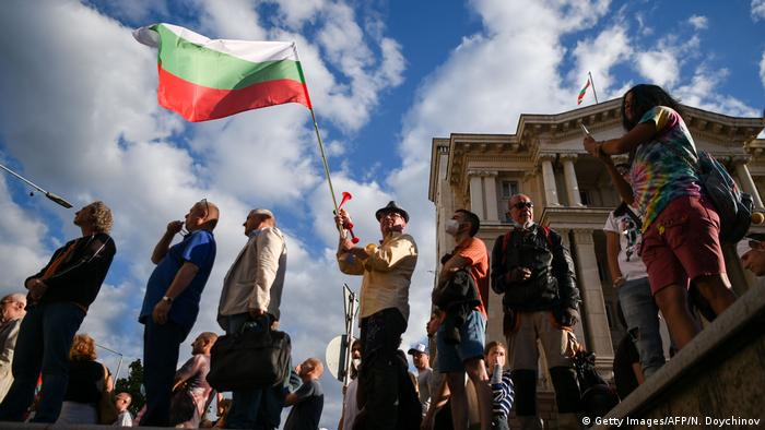 Bulgarien I Proteste in Sofia