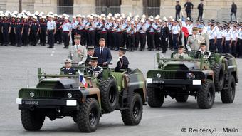 Γαλλία, στρατιωτική παρέλαση