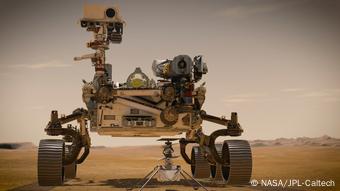 Το Perseverance rover και το ελικόπτερο Ingenuity 