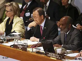 联合国海地重建出资国会议