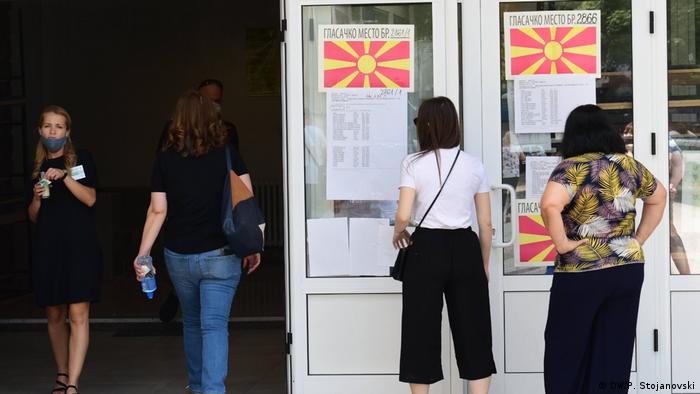 Nordmazedonien Parlamentswahl in Skopje