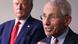 Dr. Anthony Fauci speaks next to US President Donald Trump Dr. Anthony Fauci speaks next to US President Donald Trump