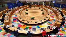 17.07.2020
European Union leaders take part in the first face-to-face EU summit since the coronavirus disease (COVID-19) outbreak, in Brussels, Belgium July 17, 2020. REUTERS/Francois Lenoir/Pool