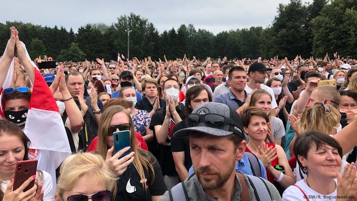 Weißrussland I Oppositionsproteste in Minsk
