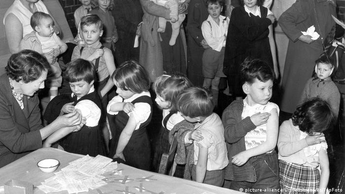 England Impfung gegen Pocken 1962