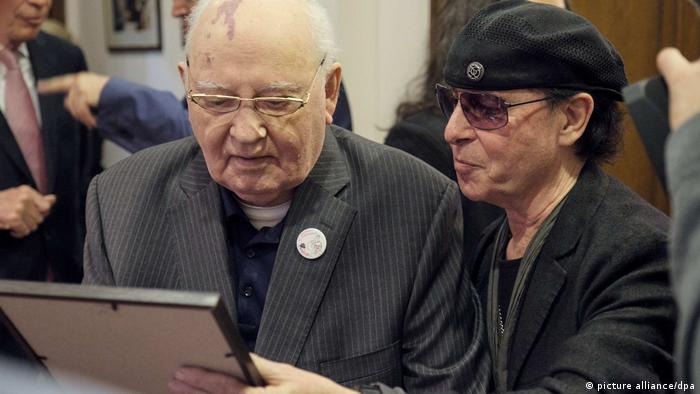 Michail Gorbatschow und Klaus Meine in Moskau (05.11.2019)
