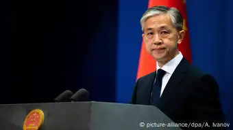 China Sprecher Außenministerium Wang Wenbin