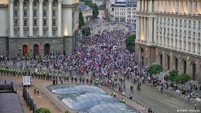 Bulgarien Sofia Proteste gegen Regierung
