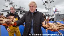 Schottland Stromness Besuch Boris Johnson