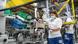 Employees in a German firm supplying car parts Employees in a German firm supplying car parts
