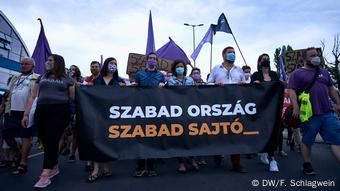 Διαδηλώσεις Βουδαπέστη